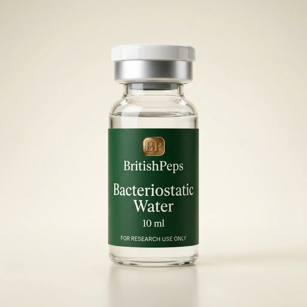 Bacteriostatic Water 10ml research peptide vial