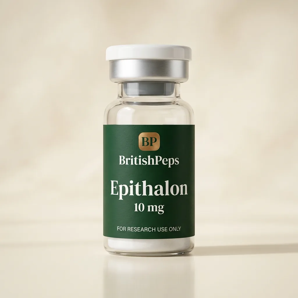 Epithalon 10mg research peptide vial