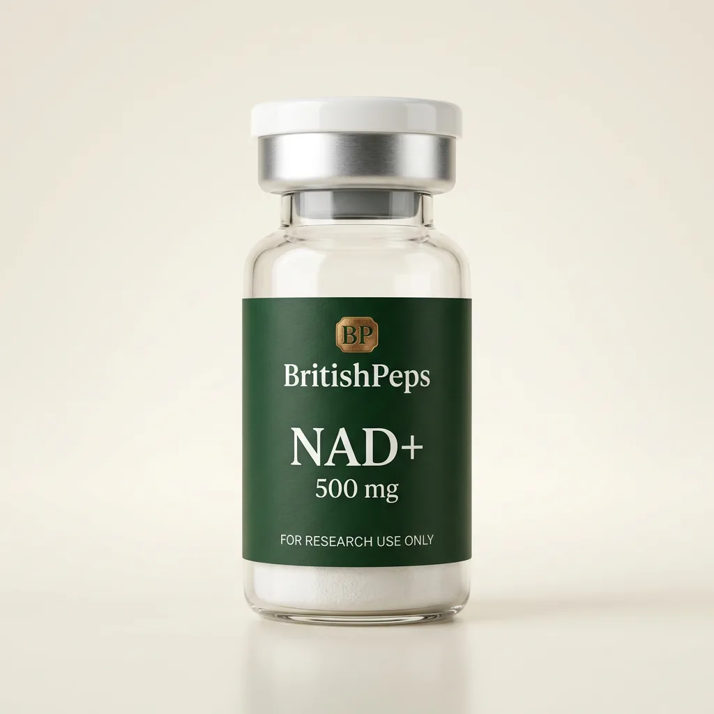 NAD+ 500mg research peptide vial