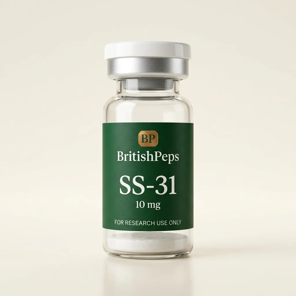 SS-31 10mg research peptide vial