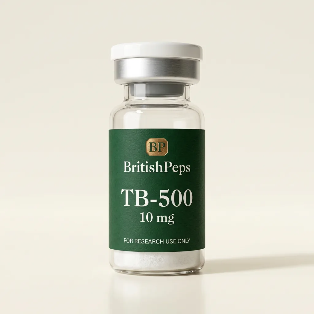 TB-500 10mg research peptide vial